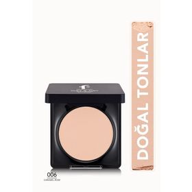 Flormar 006 Caramel Rose Islak Kuru Kremsi Pudra