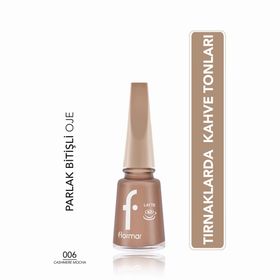 Flormar 006 Cashmere Mocha Kahve Tonlu Oje
