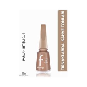 Flormar 006 Cashmere Mocha Kahve Tonlu Oje