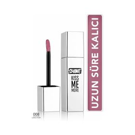 Flormar 008 Long Story Shine Kiss Me More Uzun Sure Kalici Parlak Bitisli Likit Ruj