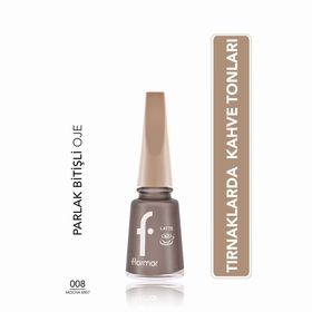 Flormar 008 Mocha Mist Kahve Tonlu Oje