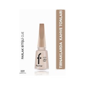 Flormar 009 Creamy Latte Kahve Tonlu Oje
