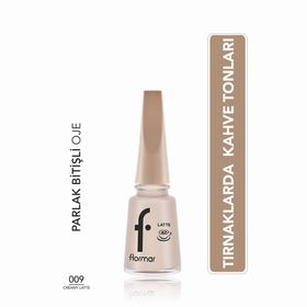 Flormar 009 Creamy Latte Kahve Tonlu Oje