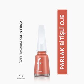 Flormar 011 Tender Salmon Nail Enamel Uzun Süre Kalıcı Besleyici Oje