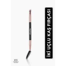 Flormar 015 Brow Brush&Groomer Ergonomik Uçlu 2'si 1 Arada Kaş Fırçası