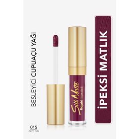 Flormar 015 Pretty Plum Silk Matte Likit Mat Ruj