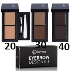 Flormar 020 Light Eyebrow Design Kit Kaş Farı