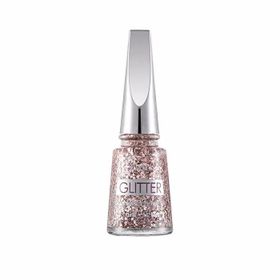 Flormar 020 Pink Gift Star Shine Yoğun Renk Veren Metalik Oje
