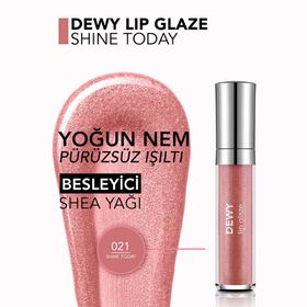 Flormar 021 Shine Today Dewy Lip Glaze Yoğun Nem Veren Dudak Parlatıcısı