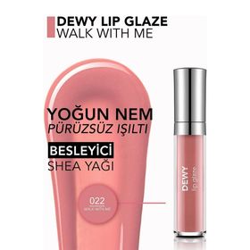 Flormar 022 Walk With Me Dewy Lip Glaze Yoğun Nem Veren Dudak Parlatıcısı