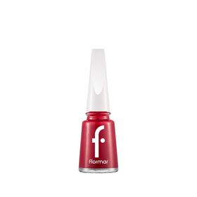 Flormar 048 Fiery Red Nail Enamel Uzun Süre Kalıcı Besleyici Oje