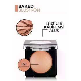 Flormar 050 Peachy Bronze Baked Blush On Allık