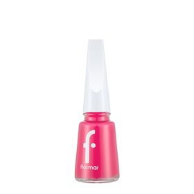 Flormar 058 Bright Rose Nail Enamel Uzun Süre Kalıcı Besleyici Oje