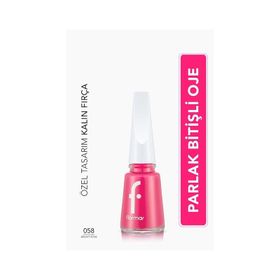 Flormar 058 Nail Enamel Parlak Bitişli Oje