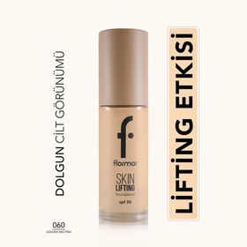 Flormar 060 Golden Neutral Skin Lifting Sıkılaştırma Etkili Parlak Fondöten