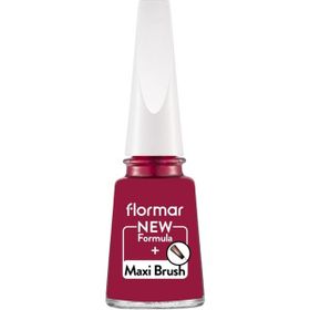 Flormar 075 Baroque Bordeaux New Nail Enamel Yüksek Pigmentli 11 ml Parlak Bitişli Oje