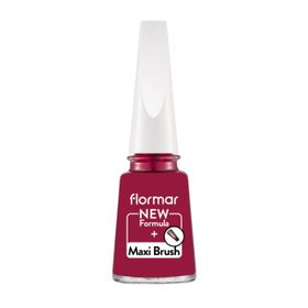 Flormar 075 Baroque Bordeaux New Nail Enamel Yüksek Pigmentli 11 ml Parlak Bitişli Oje