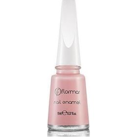 Flormar 077 Light Pink Nail Enamel Uzun Süre Kalıcı Besleyici Oje