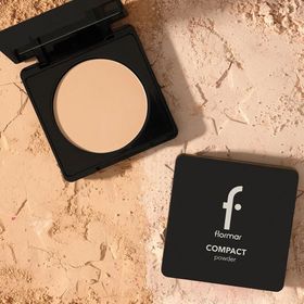 Flormar 093 Natural Coral Beige Kompakt Pudra