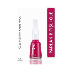 Flormar 125 Nail Enamel Parlak Bitişli Oje
