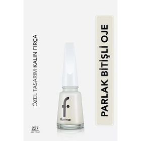 Flormar 227 Milk Foam New Nail Enamel 11 ml Yüksek Pigmentli Parlak Bitişli Oje