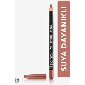 Flormar 245 Natural Waterproof Lipliner Sudan Etkilenmeyen Dudak Kalemi