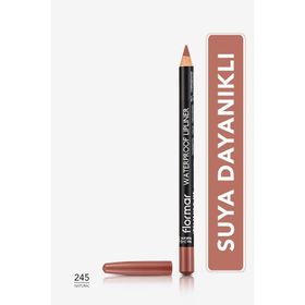 Flormar 245 Natural Waterproof Lipliner Sudan Etkilenmeyen Dudak Kalemi