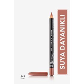 Flormar 245 Natural Waterproof Lipliner Sudan Etkilenmeyen Dudak Kalemi