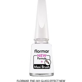 Flormar 301 Glass Effect Nail Enamel Uzun Süre Kalıcı Besleyici Oje