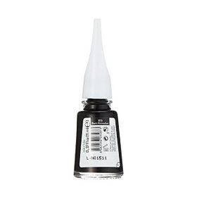 Flormar 313 Black Minimalism Nail Enamel Uzun Süre Kalıcı Besleyici Oje