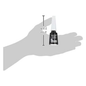 Flormar 313 Black Minimalism Nail Enamel Uzun Süre Kalıcı Besleyici Oje