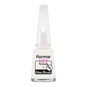 Flormar 319 White Dance Nail Enamel Uzun Süre Kalıcı Besleyici Oje