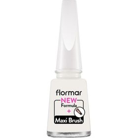 Flormar 319 White Dance Nail Enamel Uzun Süre Kalıcı Besleyici Oje