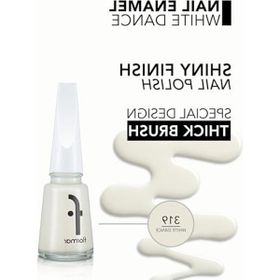 Flormar 319 White Dance Nail Enamel Uzun Süre Kalıcı Besleyici Oje