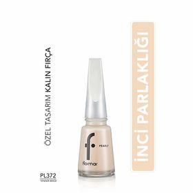 Flormar 372 Tender Beige New Pearly Yoğun Işıltı Veren Yarı Saydam Bazlı Sedefli Oje
