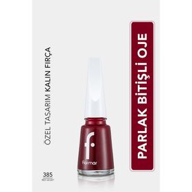 Flormar 385 Red Velvet Nail Enamel Uzun Süre Kalıcı Besleyici Oje