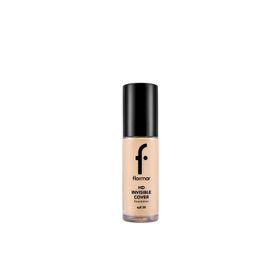 Flormar 40 Light Ivory Invisible Cover Hafif Yapılı Yarı Parlak Bitişli Spf30 30 gr Fondöten