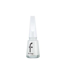 Flormar 400 Bright White Nail Enamel Uzun Süre Kalıcı Besleyici Oje