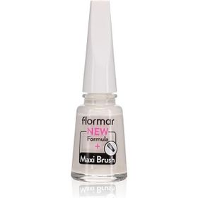 Flormar 400 Bright White Nail Enamel Uzun Süre Kalıcı Besleyici Oje