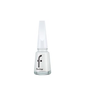 Flormar 400 Bright White Nail Enamel Uzun Süre Kalıcı Besleyici Oje
