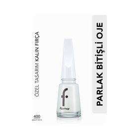 Flormar 400 Nail Enamel Parlak Bitişli Oje