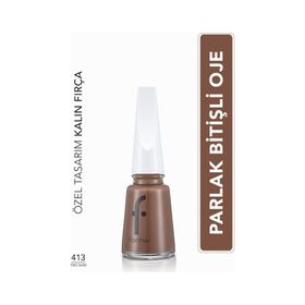 Flormar 413 Nail Enamel Parlak Bitişli Oje