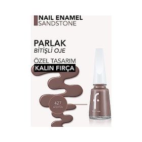 Flormar 427 Sandstone Nail Enamel Uzun Süre Kalıcı Besleyici Oje