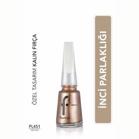 Flormar 451 Rich Life New Pearly Yoğun Işıltı Veren Yarı Saydam Bazlı Sedefli Oje