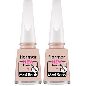 Flormar 456 Purr Cat 2 Adet Nail Enamel Uzun Süre Kalıcı Besleyici Oje