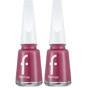 Flormar 501 A Little Tropica 2'li Nail Enamel Uzun Süre Kalıcı Besleyici Oje