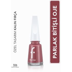 Flormar 506 Peach N Cream Nail Enamel Yoğun Pigmentli Oje