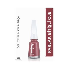 Flormar 506 Peach N Cream Nail Enamel Yoğun Pigmentli Oje