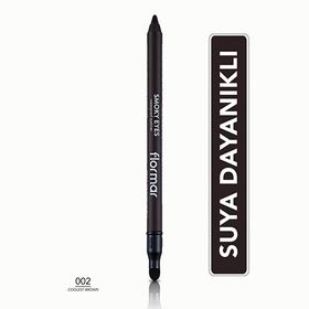 Flormar 66507 No:02 Smoky Eyes Coolest Brown Waterproof Eyeliner Göz Kalemi