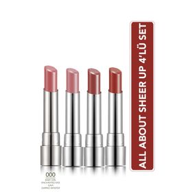 Flormar All About Sheer Up 4'lü Makyaj Seti